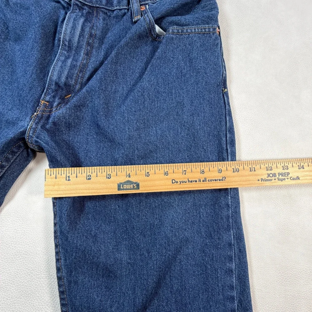 Y2K Levis‎ 505 Straight Fit Mens 32x30 Blue Denim Jeans Medium Wash Zip Fly